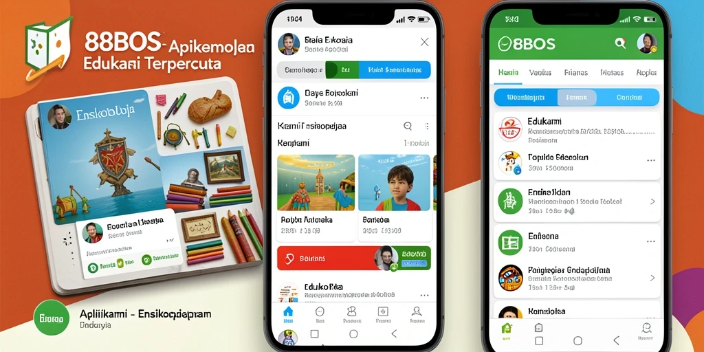 Antarmuka aplikasi 88BOS yang informatif dan menarik.