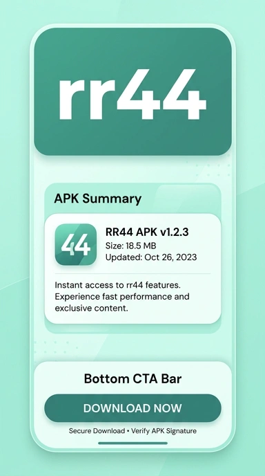 Panduan Unduh dan Instal APK rr44 di Android