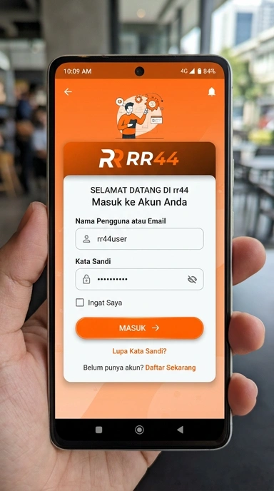 Masuk Akun rr44 di Android dengan Mudah